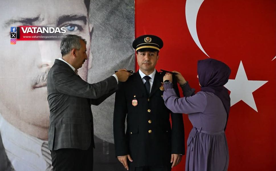 EMNİYETTE TERFİ GURURU