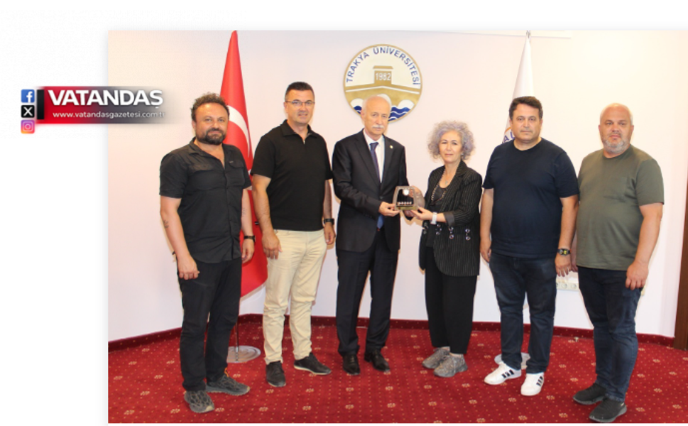 EGD YÖNETİMİ REKTÖRLE GÖRÜŞTÜ