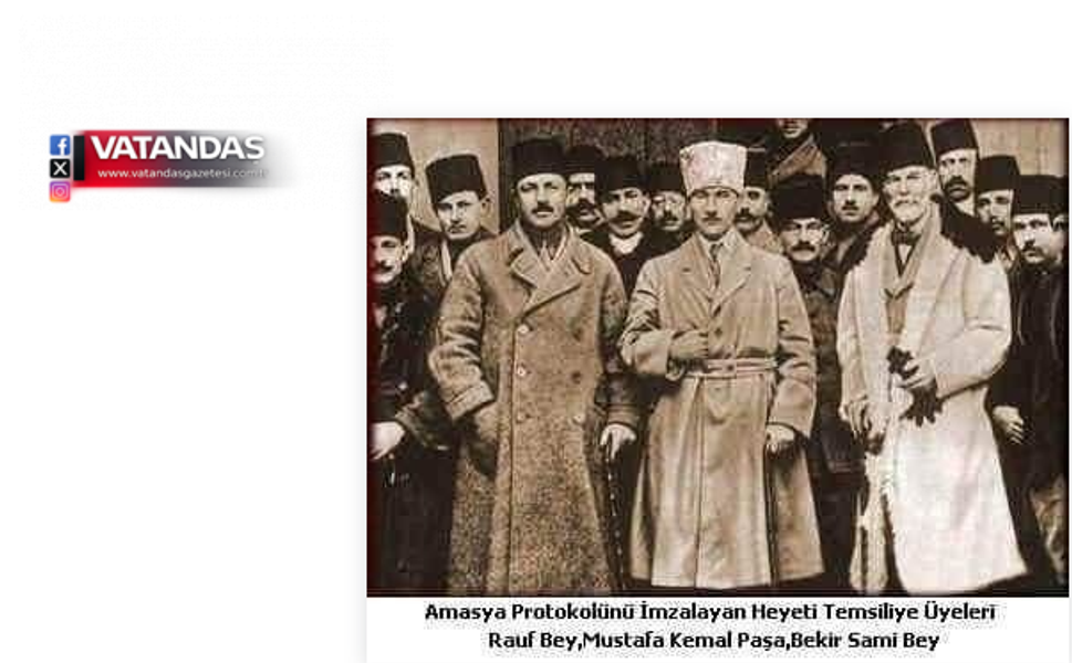 ADD’DEN AMASYA GENELGESİNİN 107.YAŞ MESAJI