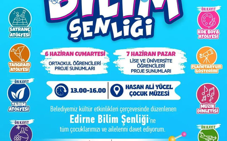 BİLİM ŞENLİĞİ BAŞLIYOR