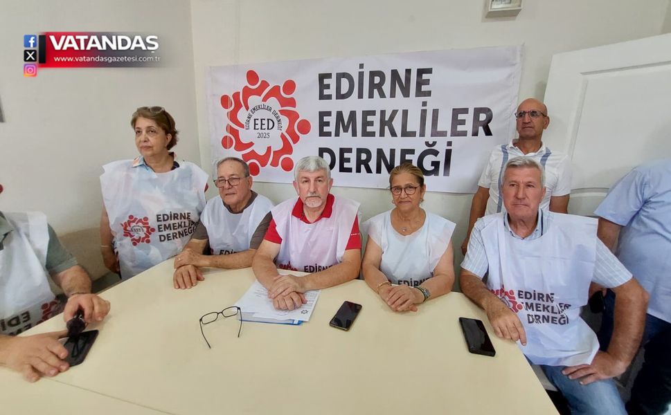 EMEKLİLER “ÜLKENİN YÜKÜ DEĞİL, EMEĞİYİZ”