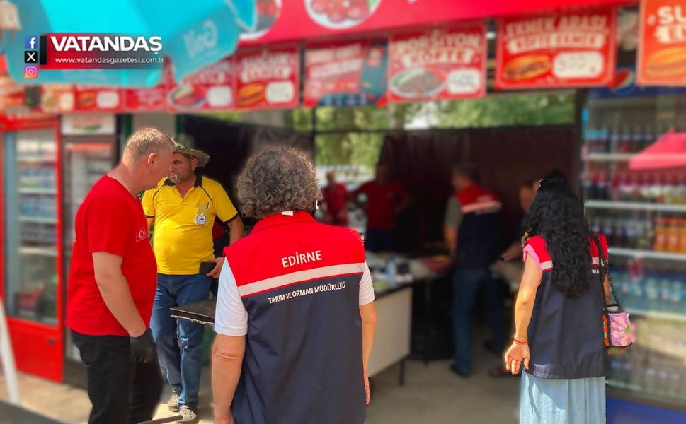 KIRKPINAR'DA GIDA ALARMI