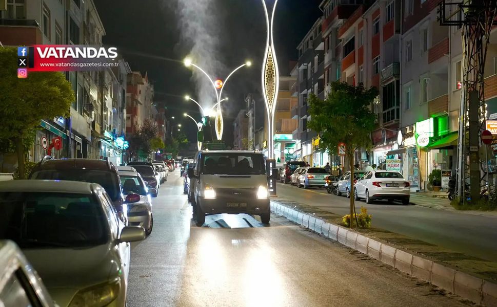 SİVRİSİNEKLE MÜCADELE SÜRÜYOR