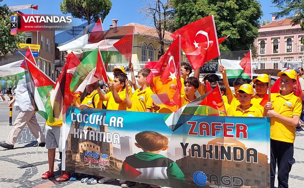 GAZZE'YE DESTEK MİTİNGİ