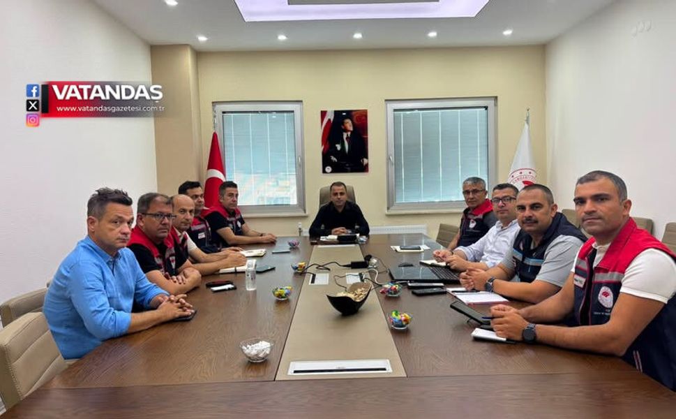 TARIMDA HAFTALIK GÜNDEM MASAYA YATIRILDI