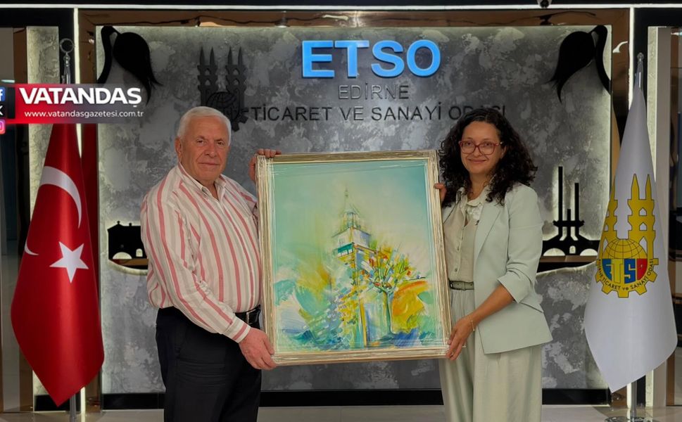 BAŞKONSOLOS KAFEDZHİYSKA’DAN ETSO’YA ZİYARET
