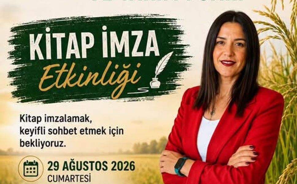 DR. BURCU YİĞİT OKURLARIYLA BULUŞACAK