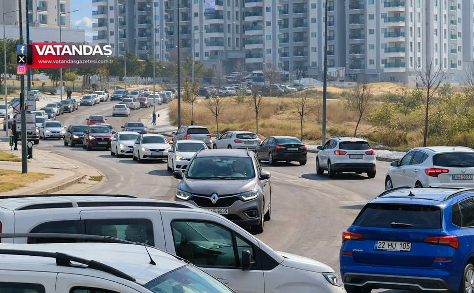 EDİRNE’DE ARAÇ SAYISI 215 BİNİ AŞTI