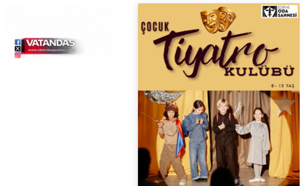 ÇOCUKLAR İÇİN TİYATRO ATÖLYESİ