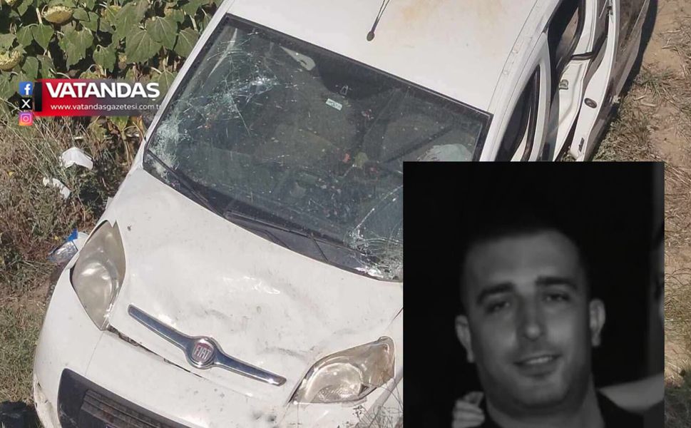 TRAFİK KAZASI: 1 ÖLÜ