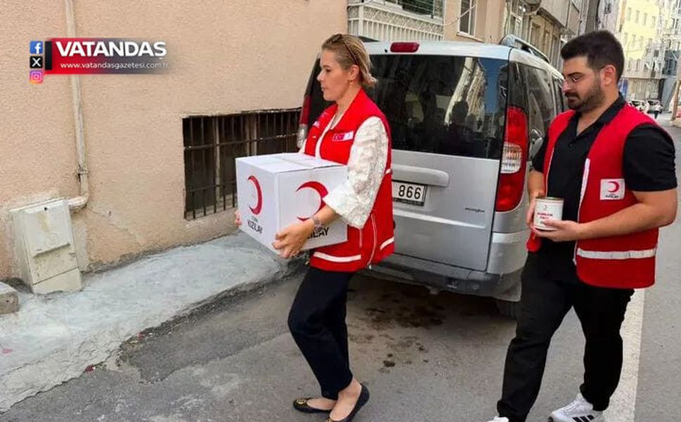 KIZILAY'DAN İYİLİK SEFERBERLİĞİ