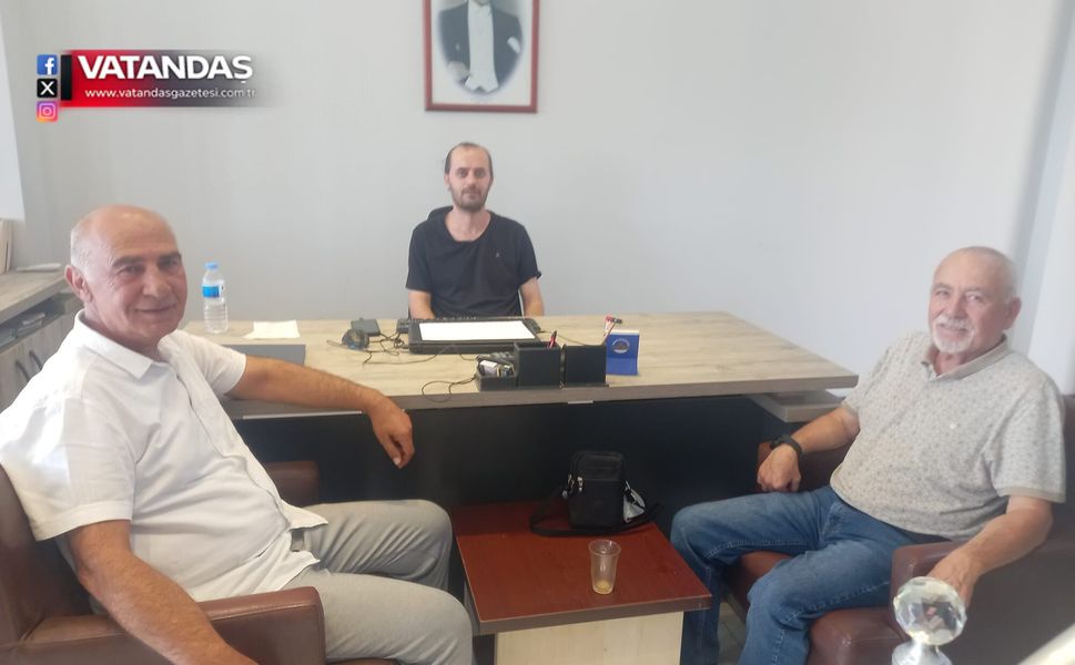 TGD BAŞKANI DOĞAN'DAN GAZETEMİZE ZİYARET