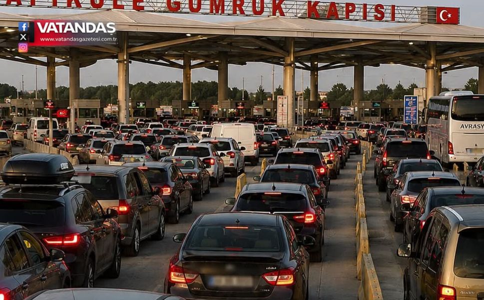 KAPIKULE'DE YOĞUNLUK ARTIYOR