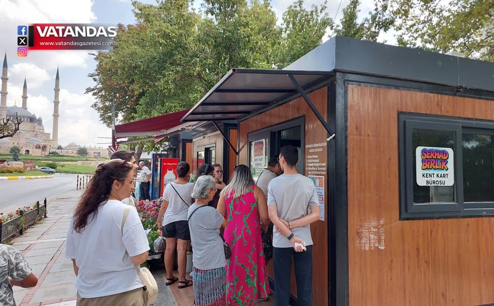 KENTKART BÜROLARINDA YOĞUNLUK OLUŞTU