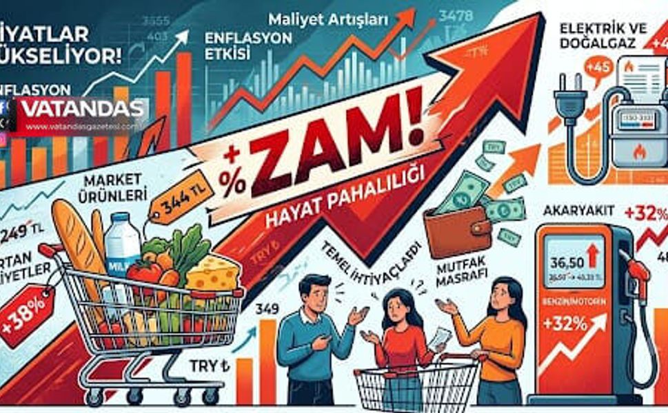 ZAMLAR VATANDAŞIN CEBİNİ VURACAK