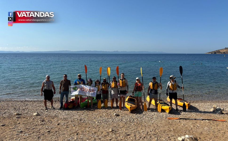 EDOSK, SAROS KÖRFEZİ'NDE DENİZ KAYAĞI ROTALARI AÇIYOR