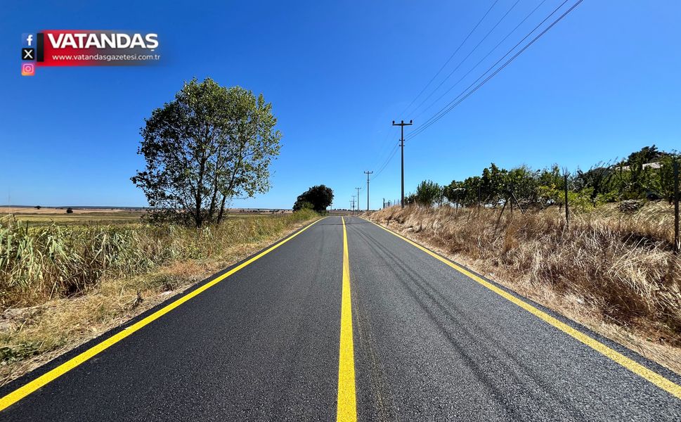 KÖYLERDE YOL YENİLEME ÇALIŞMALARI SÜRÜYOR