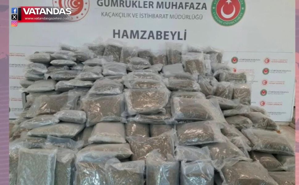 HAMZABEYLİ’DE UYUŞTURUCU OPERASYONU