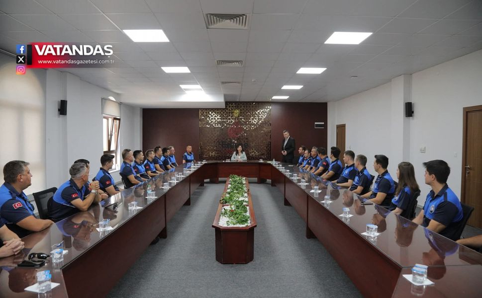 GENCAN, ZABITALARLA BİR ARAYA GELDİ