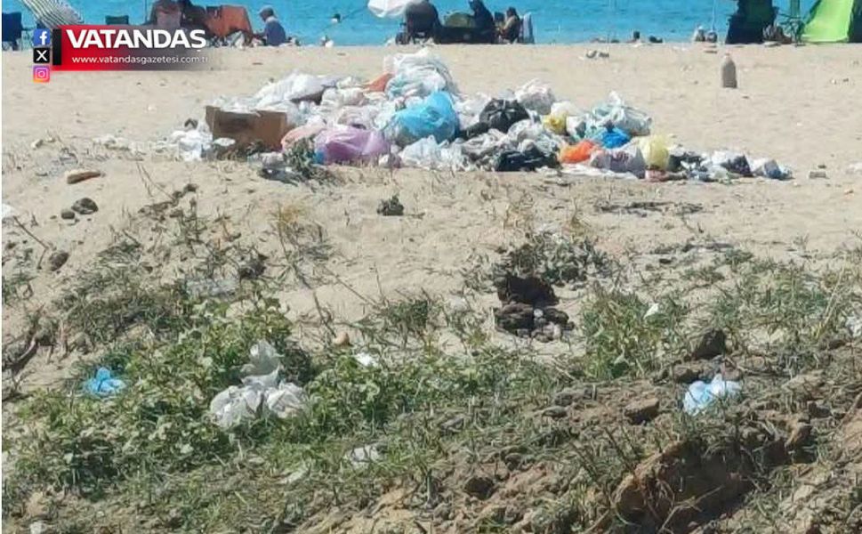 SAROS ÇÖPLÜĞE DÖNDÜ