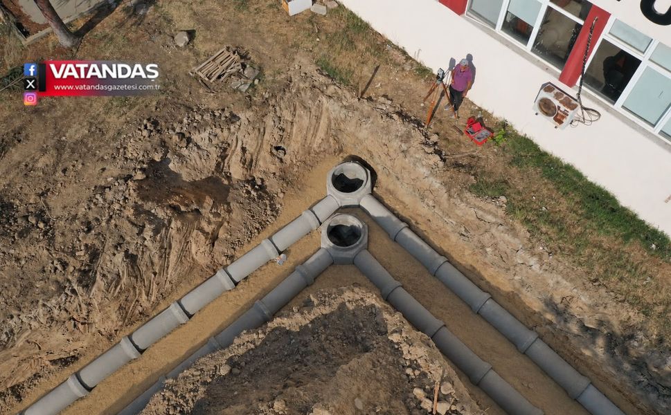 BALKAN YERLEŞKESİ’NDE ALTYAPI YENİLENİYOR