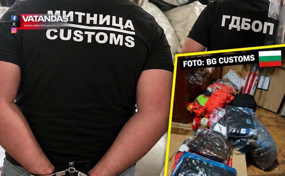 KOMŞUDA GÜMRÜK OPERASYONU: 9 GÖZALTI