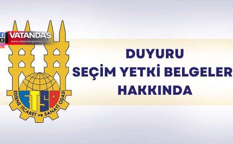 ETSO’DA SEÇİM SÜRECİ BAŞLADI