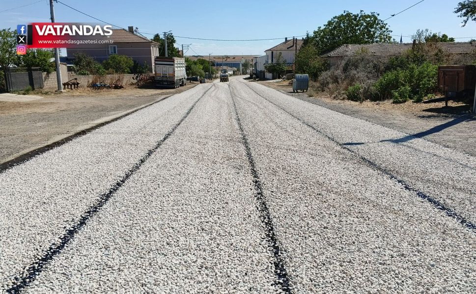 OSMANLI KÖYÜ’NDE YOL ÇALIŞMASI TAMAMLANDI