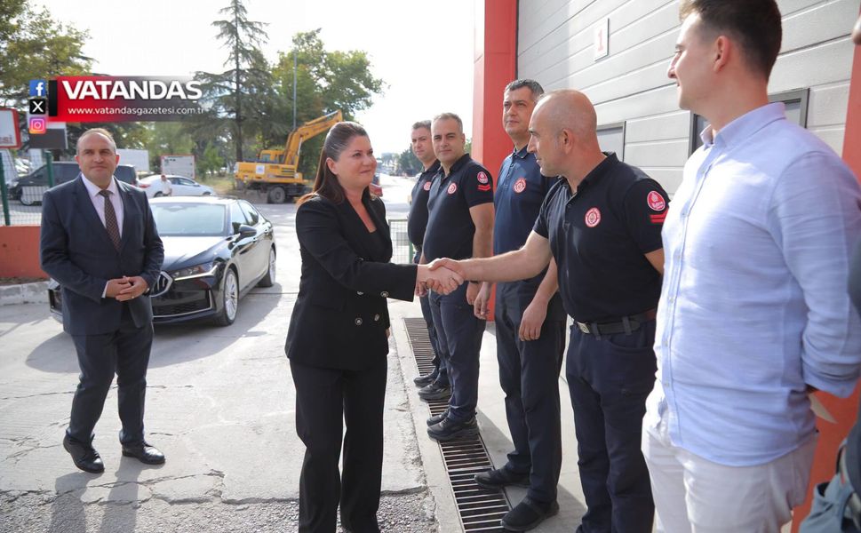 GENCAN’DAN İTFAİYE PERSONELİNE TEŞEKKÜR