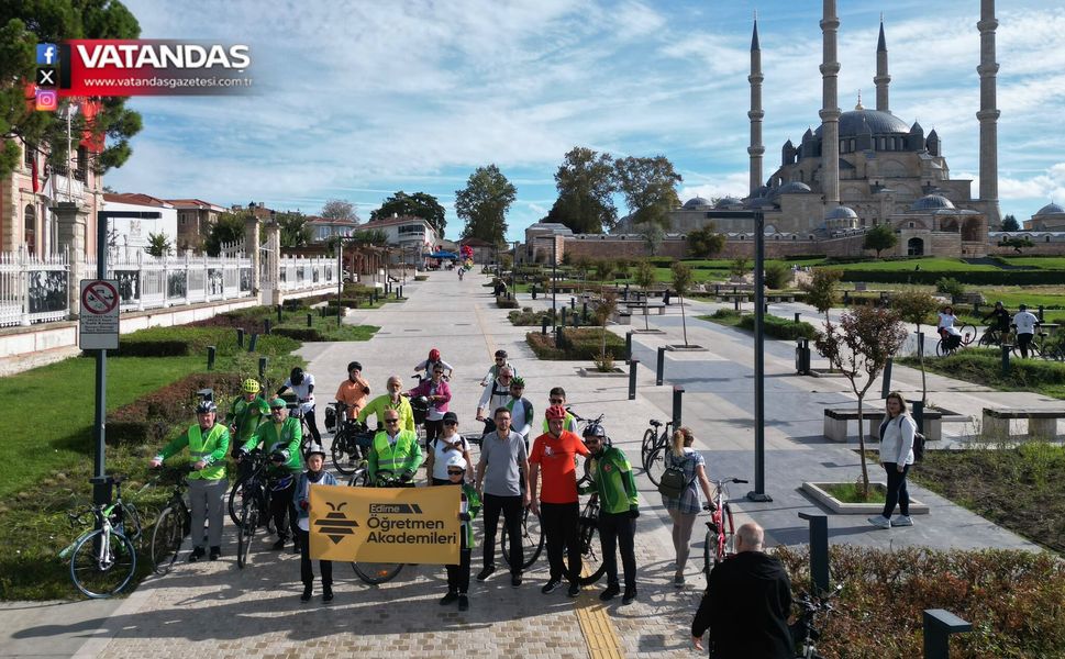 ÖĞRETMENLER PEDAL ÇEVİRDİ