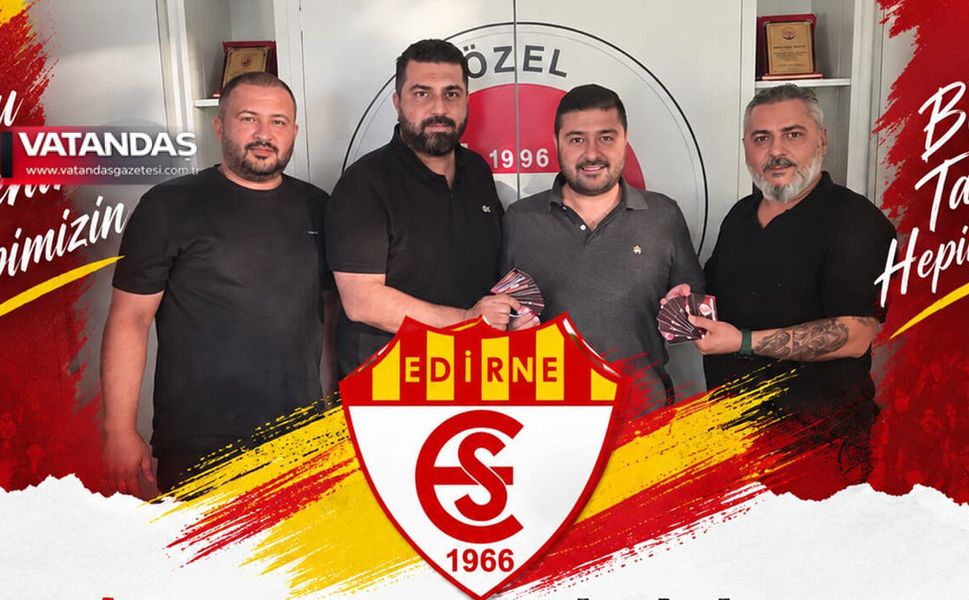 MİLLETVEKİLİ YAZGAN MAAŞINI EDİRNESPOR’A BAĞIŞLADI