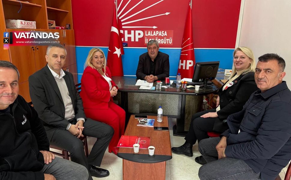 CHP YÖNETİMİNDEN İLÇELERE ZİYARET
