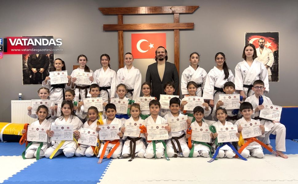 KARATECİLERİN KUŞAK HEYECANI