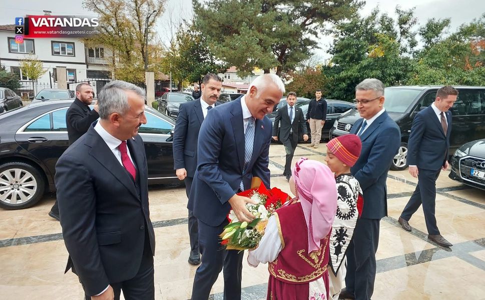 KÜLTÜR VE TURİZM BAKANI MEHMET NURİ ERSOY EDİRNE’DE