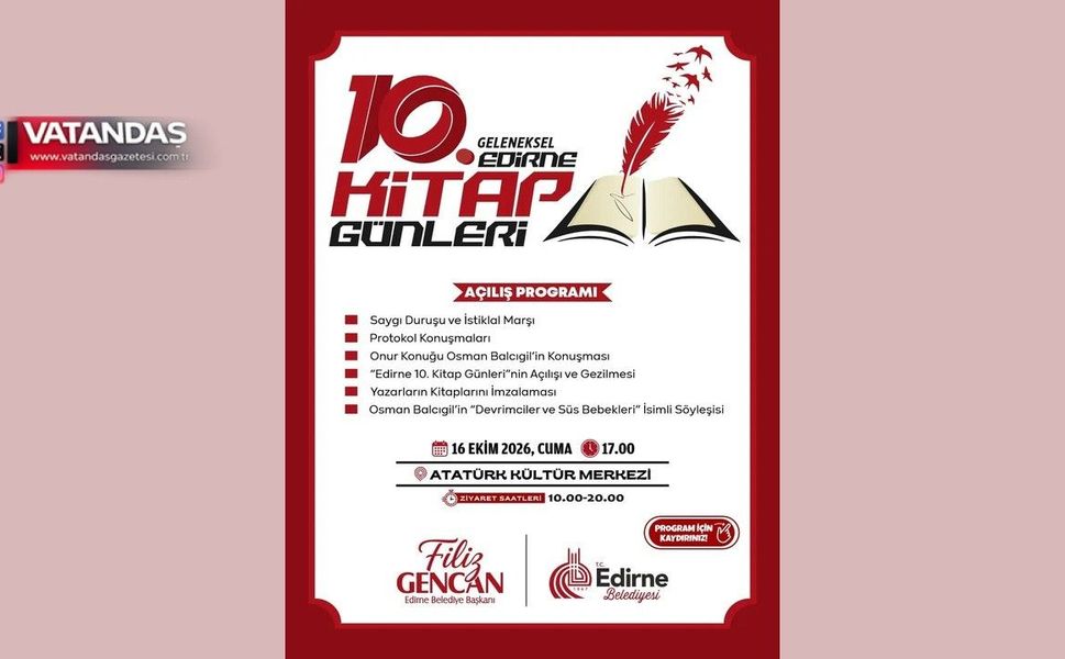 KİTAP GÜNLERİ’NİN PROGRAMI AÇIKLANDI