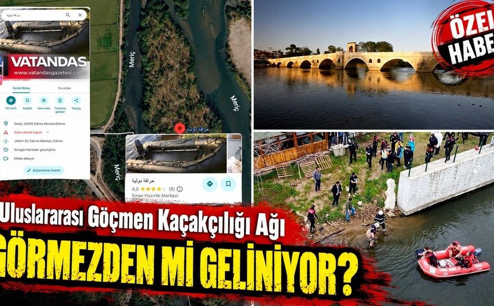 KAÇIŞ NOKTASI HARİTADA, FACİA MERİÇ’TE