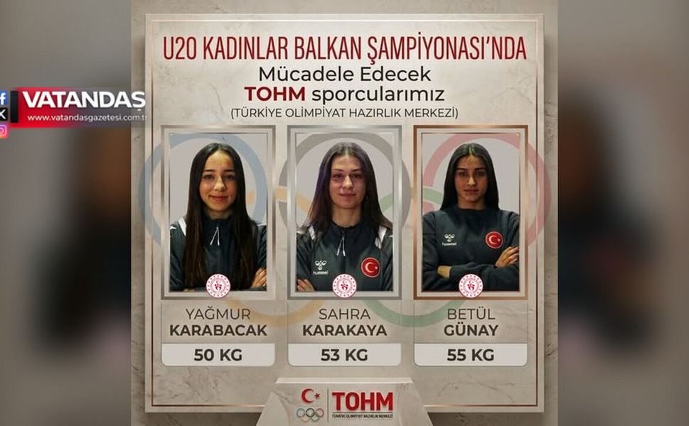 EDİRNE’NİN 3 GÜREŞÇİSİ BALKAN ŞAMPİYONASI’NDA MİNDERE ÇIKIYOR