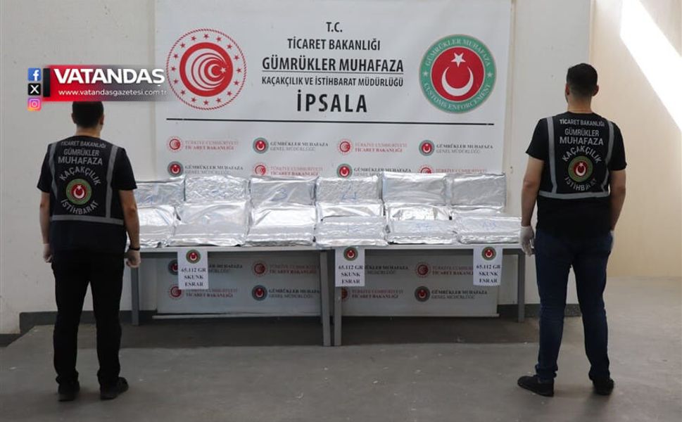 SINIR KAPILARINDA UYUŞTURUCU OPERASYONU