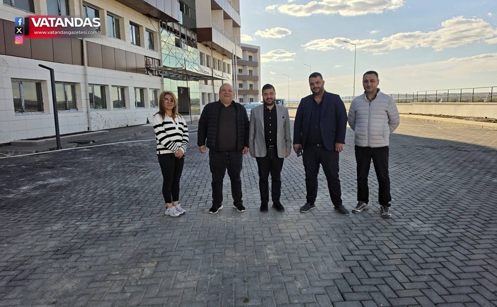 YAZGAN, HUZUREVİ İNŞAATINDA İNCELEMELERDE BULUNDU