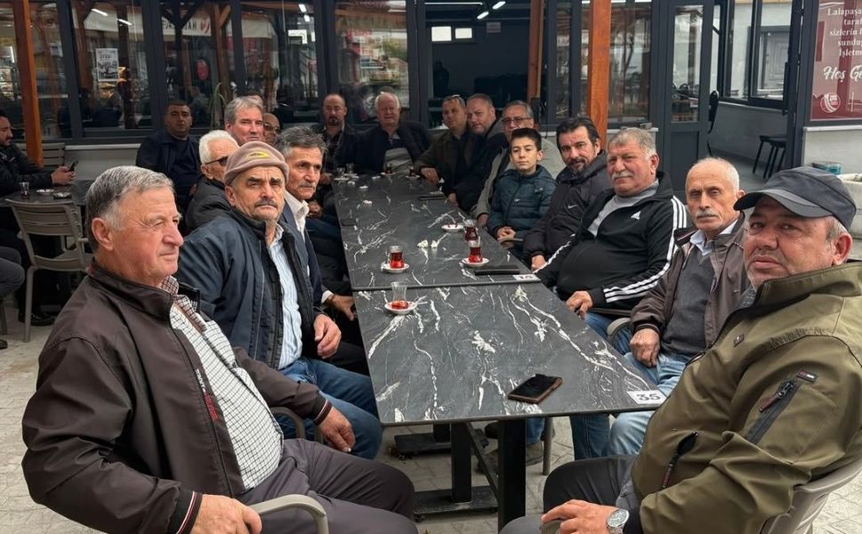 MHP İL BAŞKANI BİÇER, LALAPAŞA’DA ESNAFI ZİYARET ETTİ