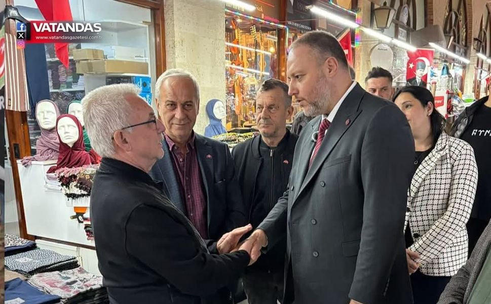 MHP’DEN ESNAF ZİYARETİ