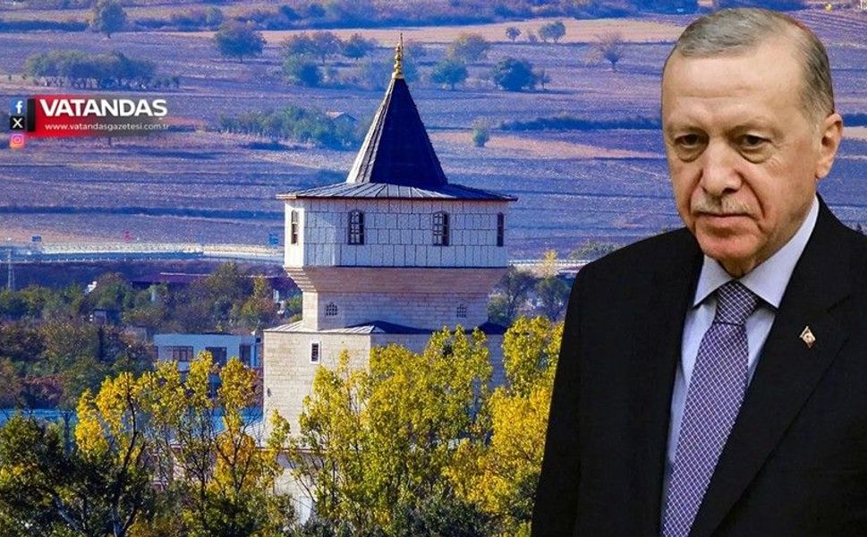 CUMHURBAŞKANI ERDOĞAN: EDİRNE SARAYI, TÜRKİYE’NİN EN GÖRKEMLİ TARİHİ ESERLERİNDEN OLACAK