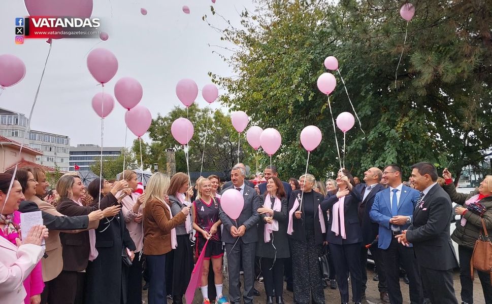 PEMBE BALONLAR FARKINDALIK İÇİN UÇTU