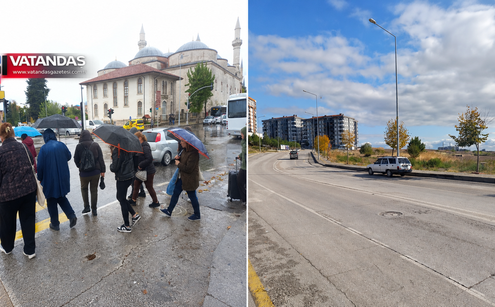 SABAH KIŞ,ÖĞLENDEN SONRA YAZ YAŞANDI