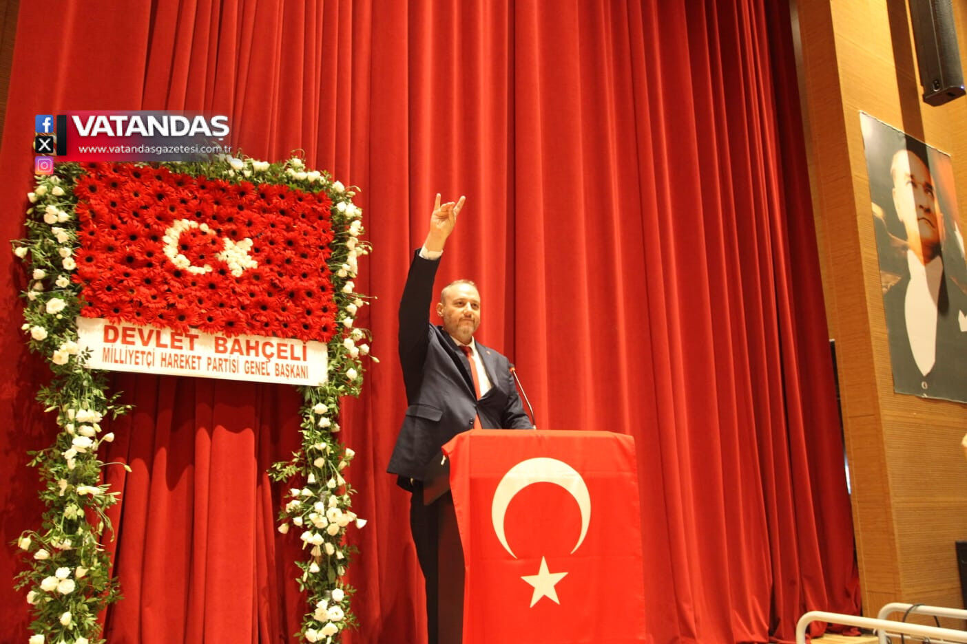 MHP EDİRNE’DE BİÇER BAYRAĞI DEVRALDI