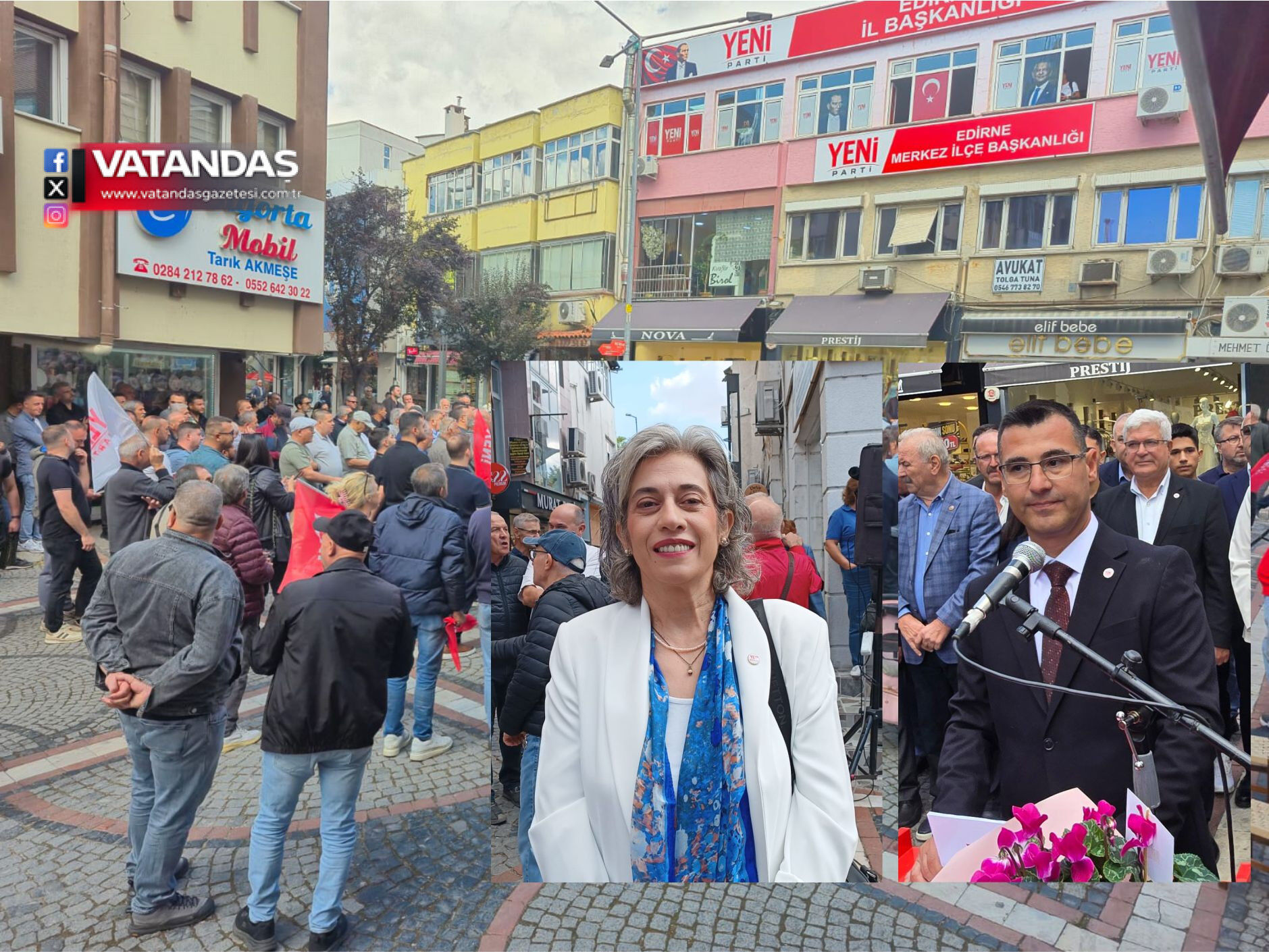YENİ PARTİ’DE MERKEZ İLÇE İÇİN 2 ADAY....
