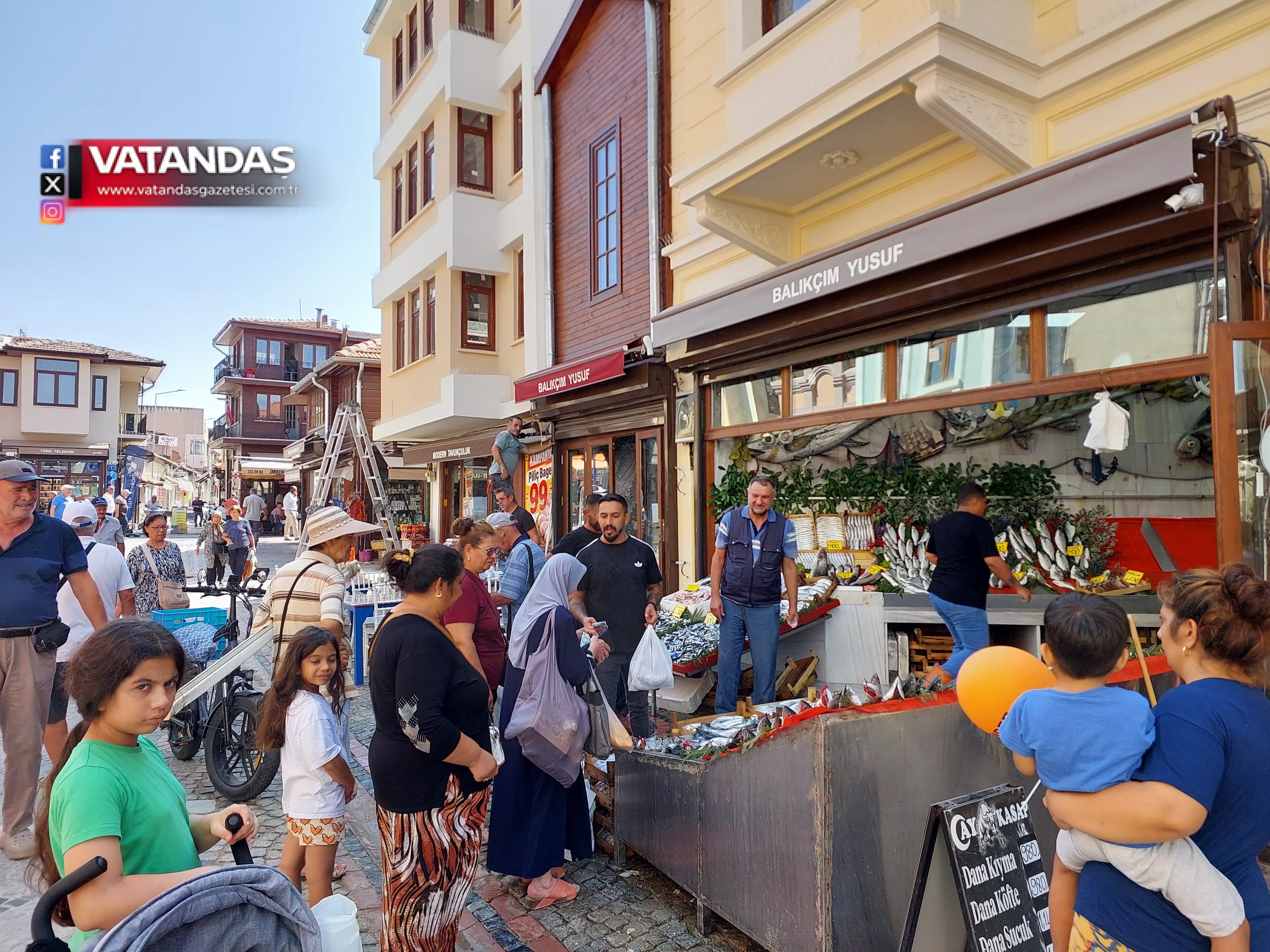 PALAMUT BEREKETİ,VATANDAŞI KUYRUĞA SOKTU