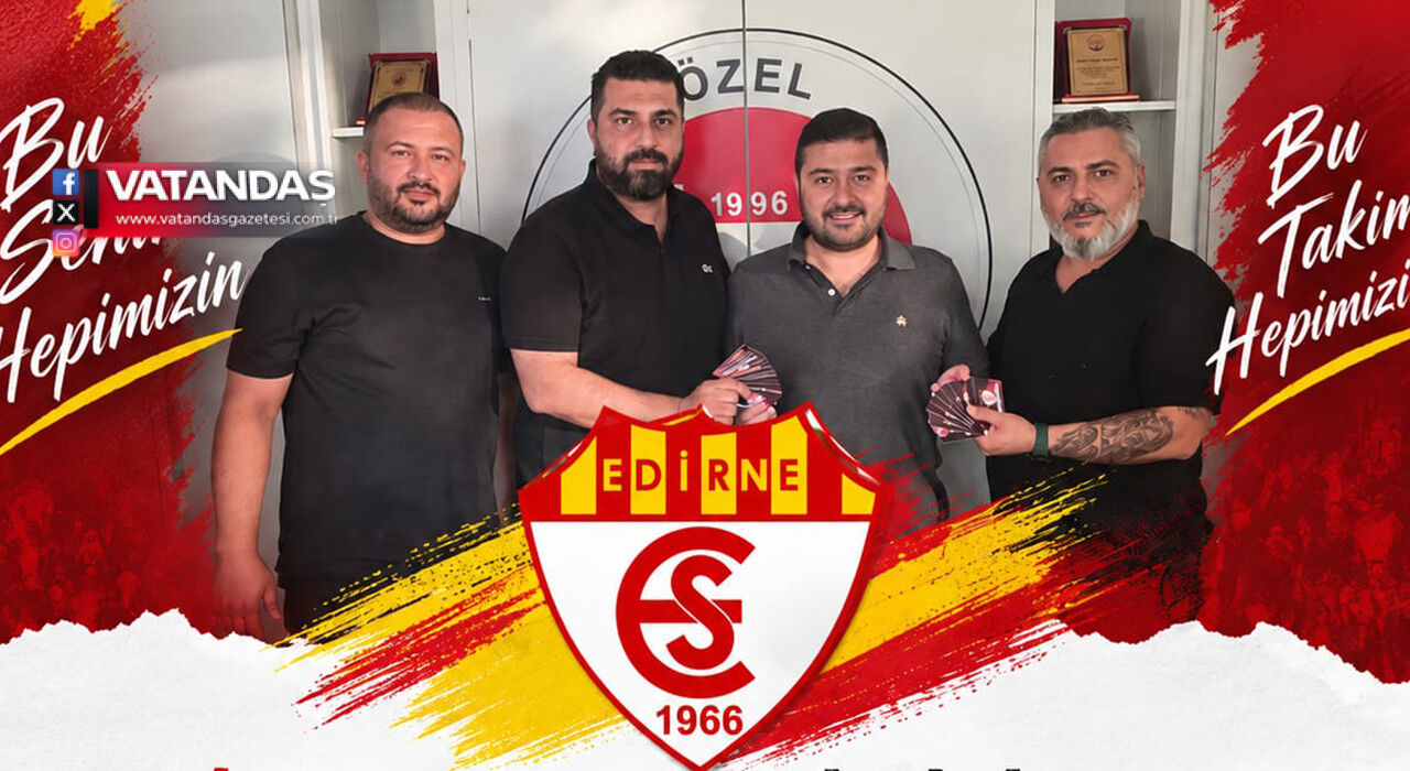 MİLLETVEKİLİ YAZGAN MAAŞINI EDİRNESPOR’A BAĞIŞLADI