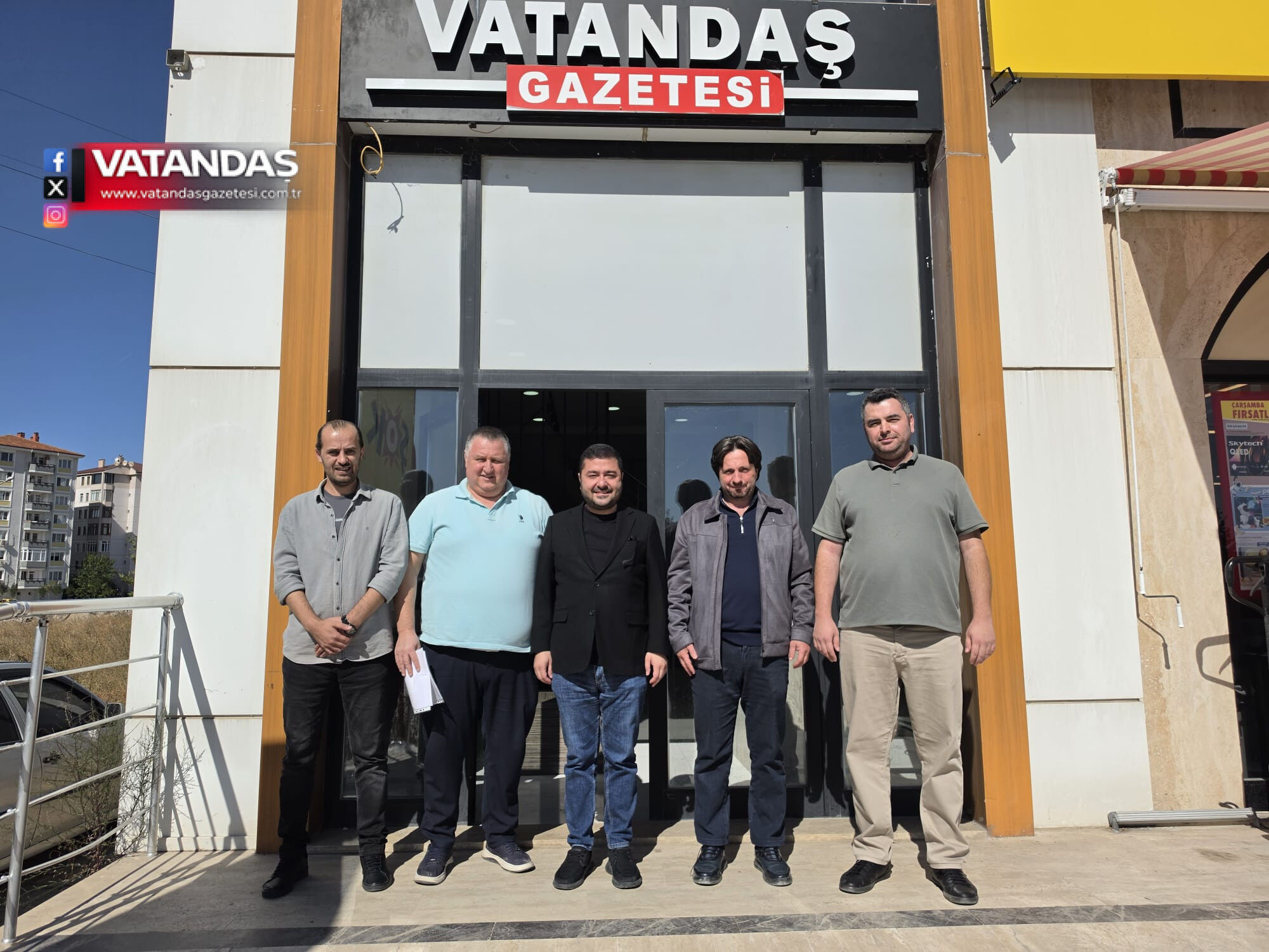 İŞ İNSANLARINDAN YAZGAN’A ZİYARET