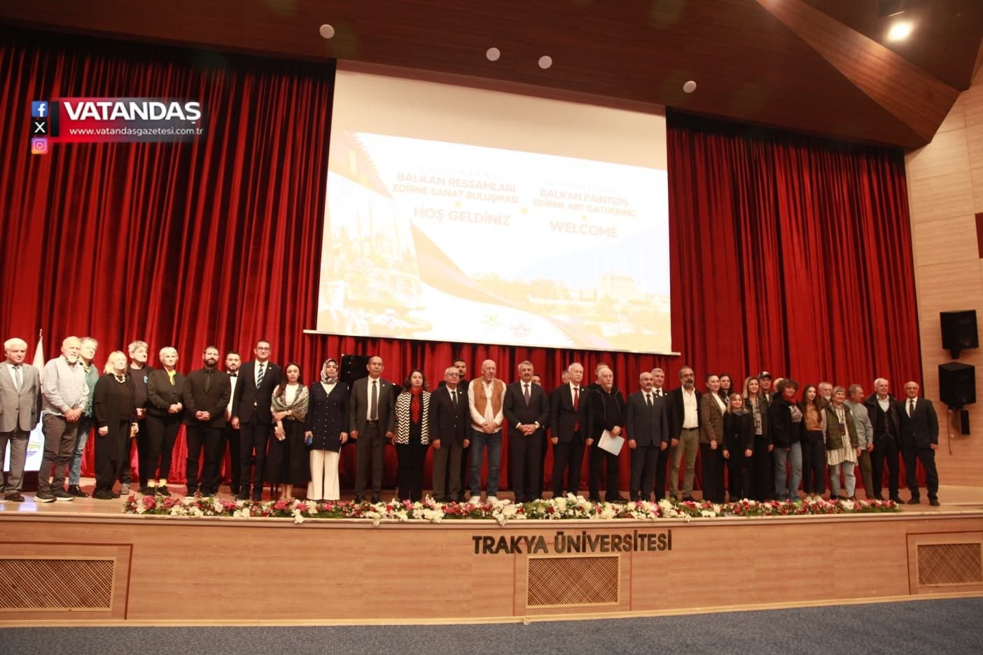 BALKAN RESSAMLARI EDİRNE’DE BULUŞTU